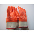 Orange Foam Insulated PVC Hi-Vis Safety Gloves (DPV312)